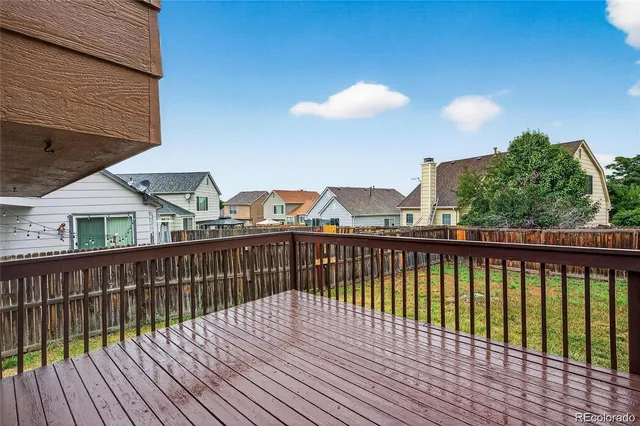 a view of backyard with green space
