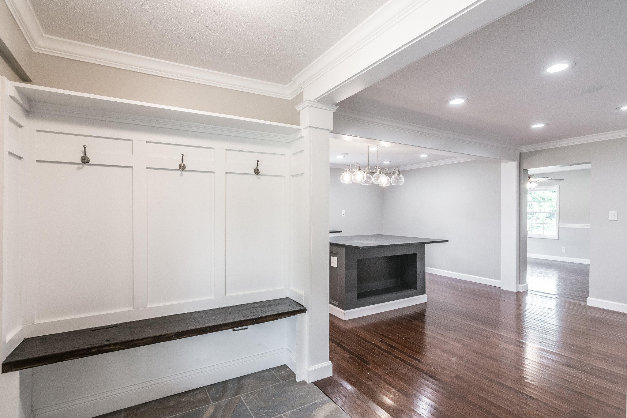 1267 Smiley Troutt Road Bethpage, TN 37022 - Photo 25 of 34 a living room with hard wood floors and a fireplace