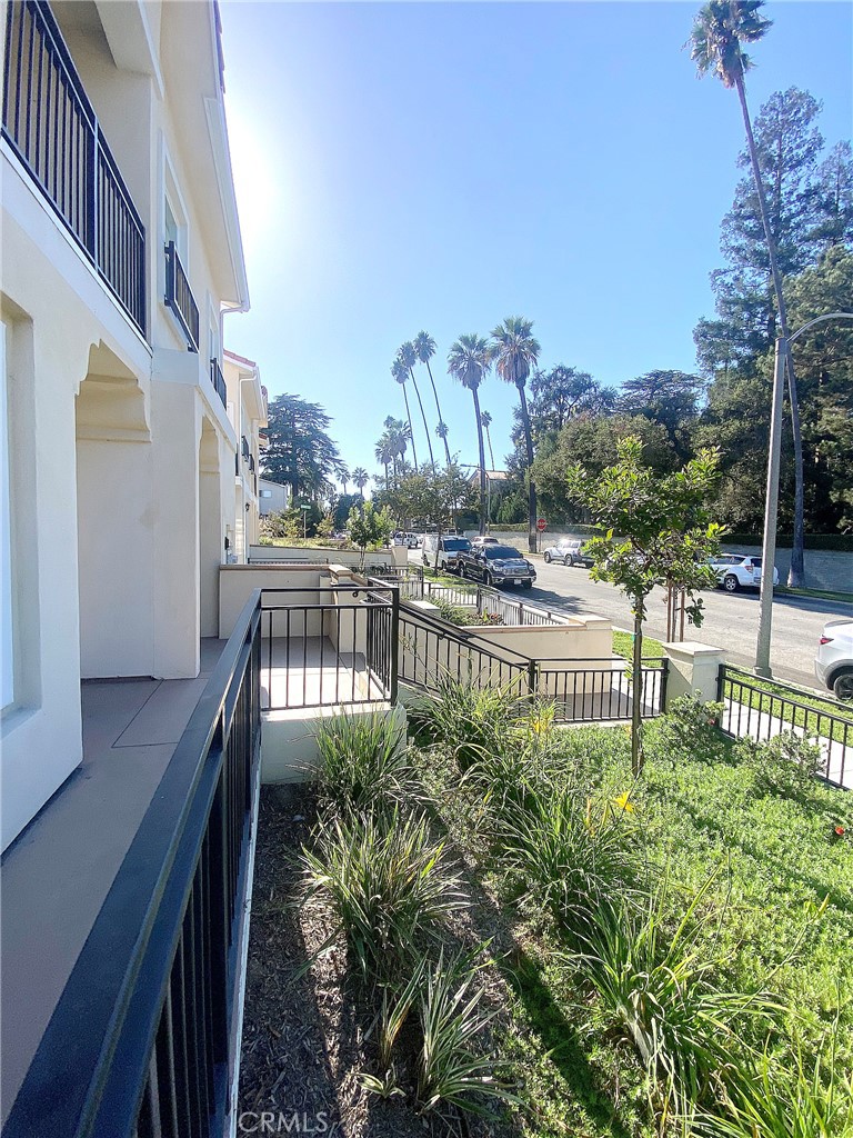 300 East Alhambra Road, Unit F Alhambra, CA 91801 - Photo 18 of 20 a view of balcony with outdoor seating and city view