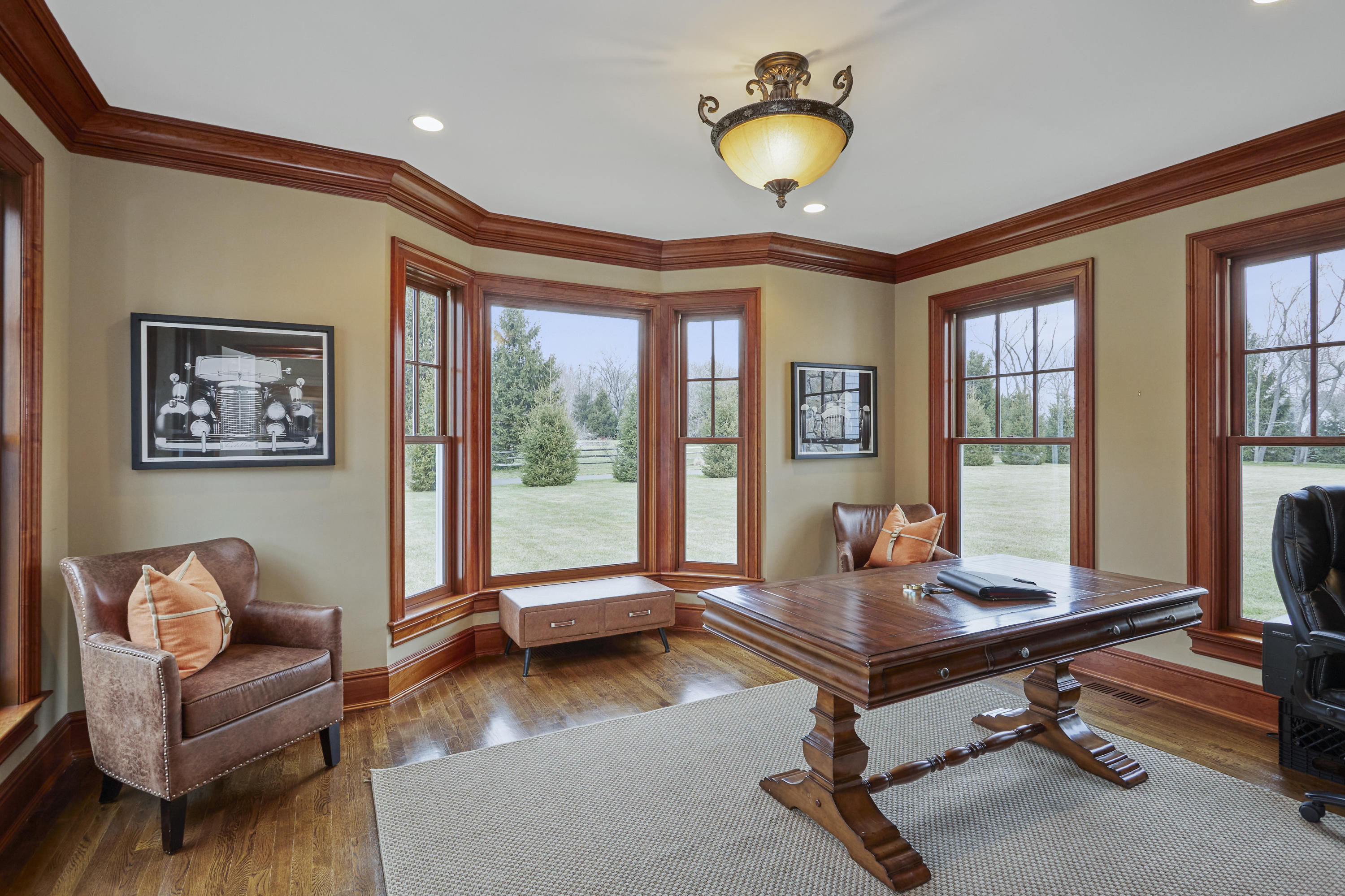 366 Brookside Road Darien, CT 06820 - Photo 18 of 40 a living room with furniture and a large window