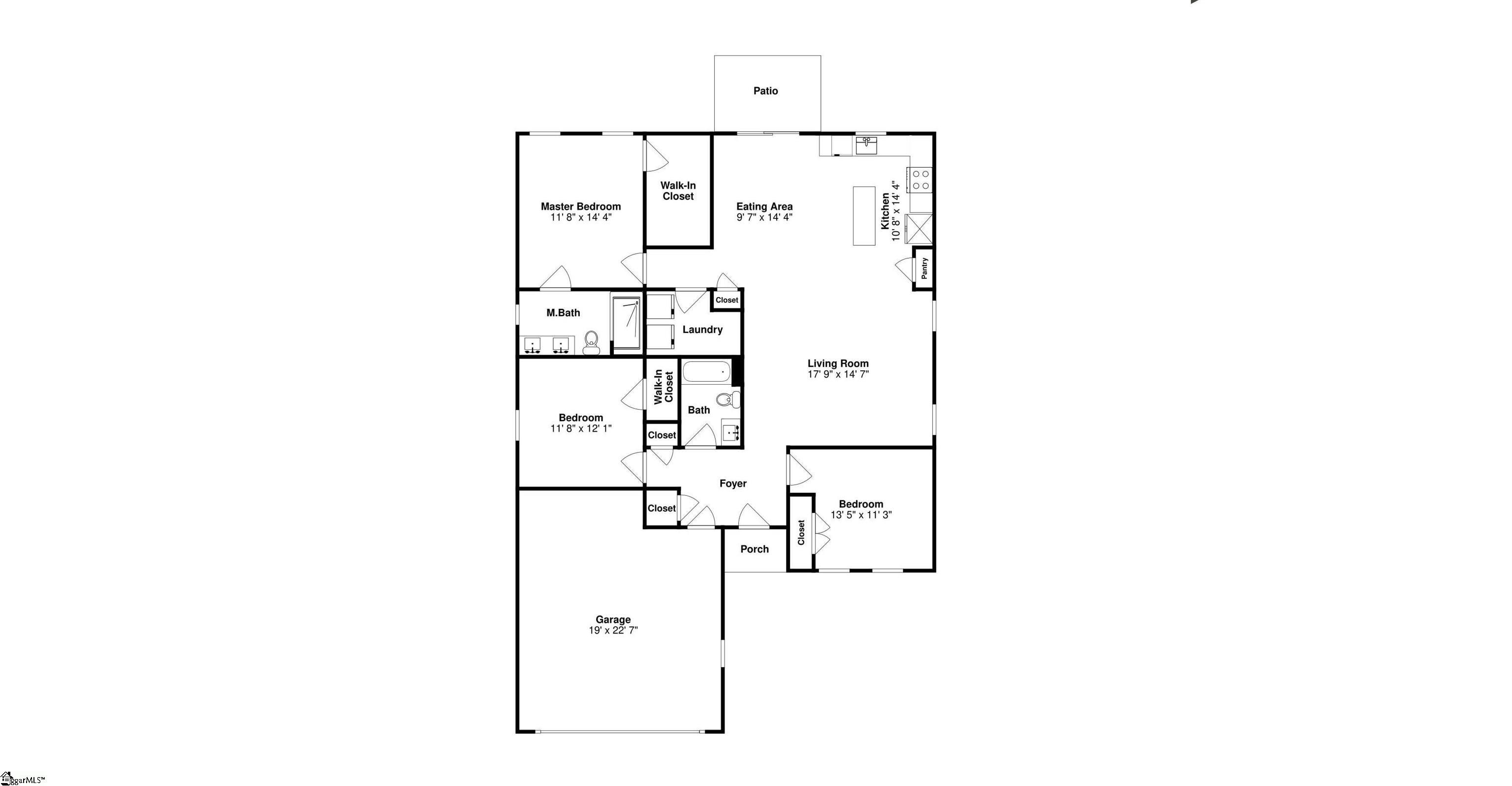 2434 Merrill Way Inman, SC 29349 - Photo 14 of 14 Gallery Image 14