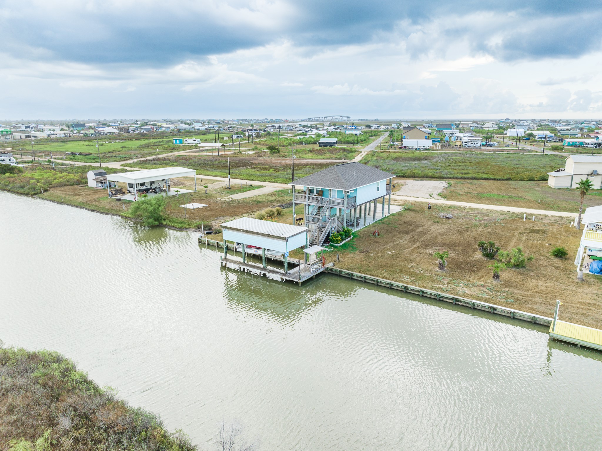 115 Albacore Street Sargent, TX 77414 - Photo 3 of 29 a view of lake view and mountain view