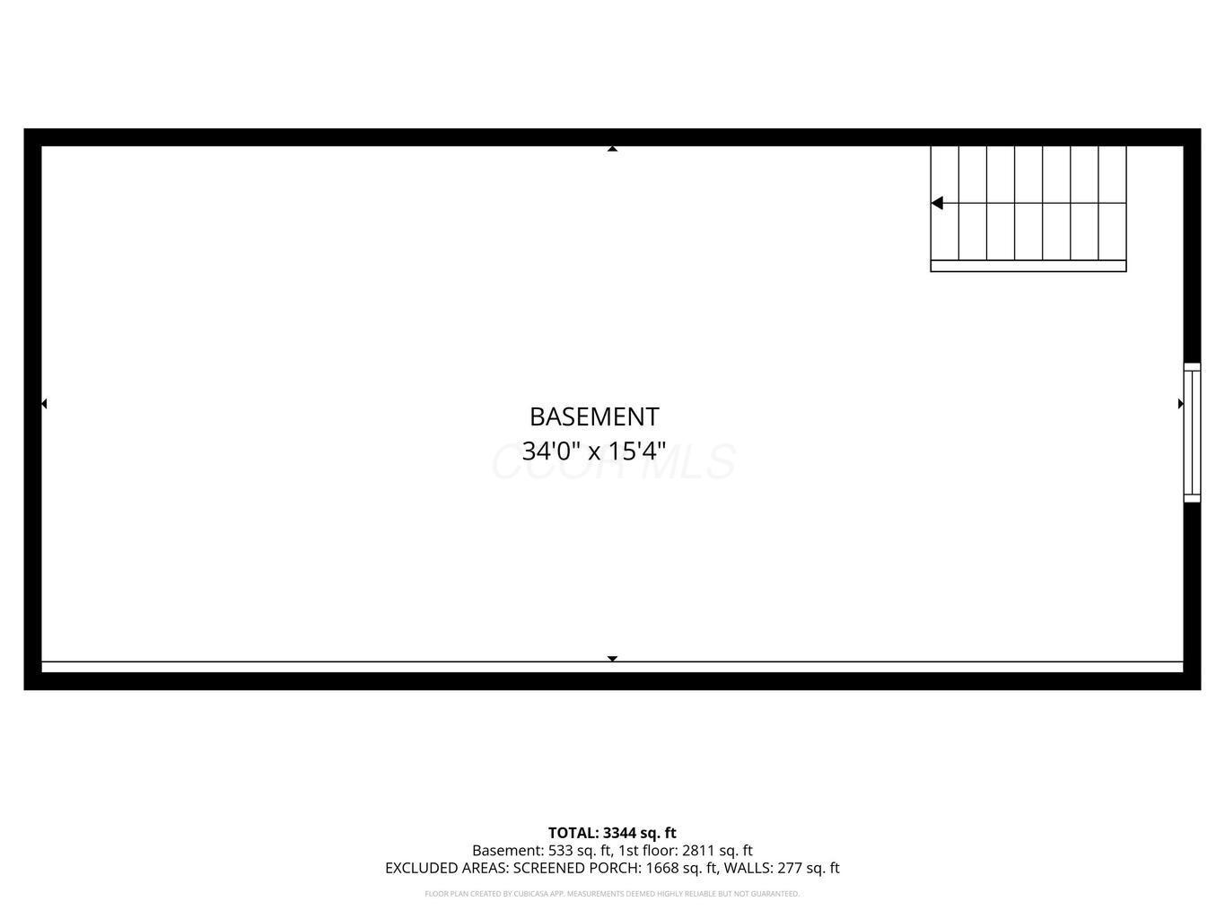 1625 Rustic Ridge Road Urbana, OH 43078 - Photo 67 of 67 Floor Plan - Basement