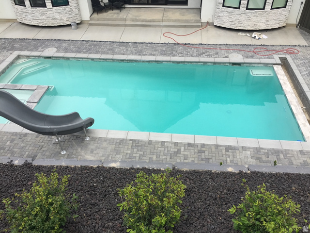 614 East High Lane Alpine, UT 84004 - Photo 12 of 75 Integrated pool / hot tub with a patio