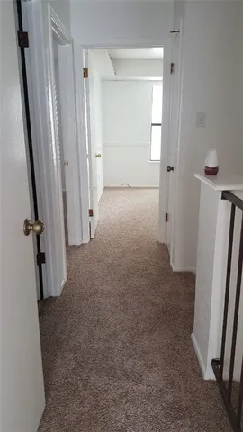 a view of a room with an empty room