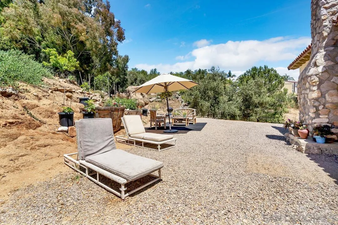 1356 Real Way Lane Alpine, CA 91901 - Photo 6 of 58 a view of a patio with a table and chairs