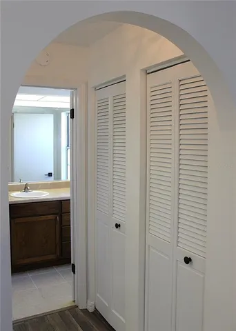 a view of a refrigerator and window