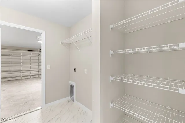 a view of walk in closet