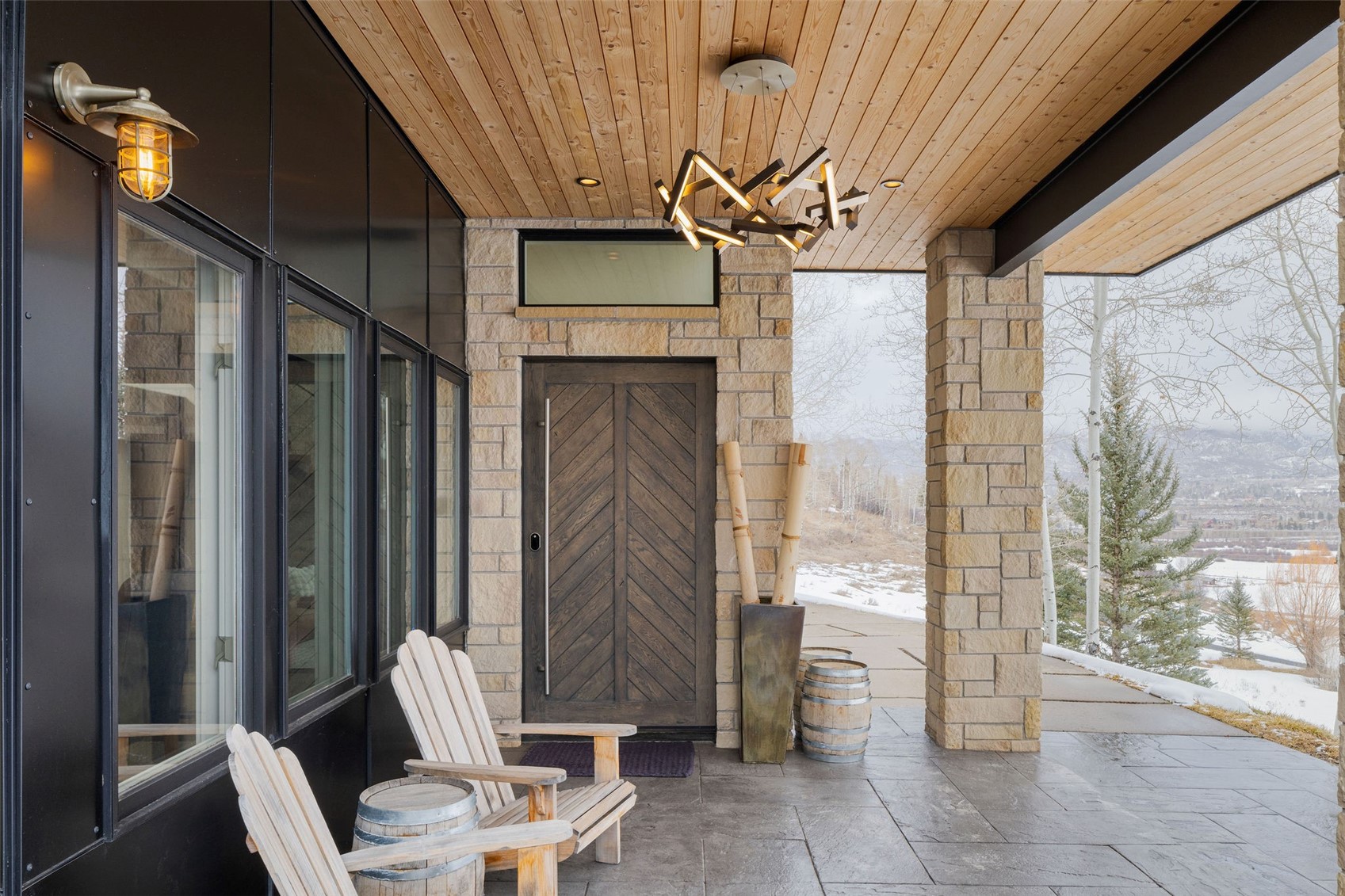 31655 Sugar Ridge Road Steamboat Springs, CO 80487 - Photo 37 of 49 a view of an outdoor space with porch