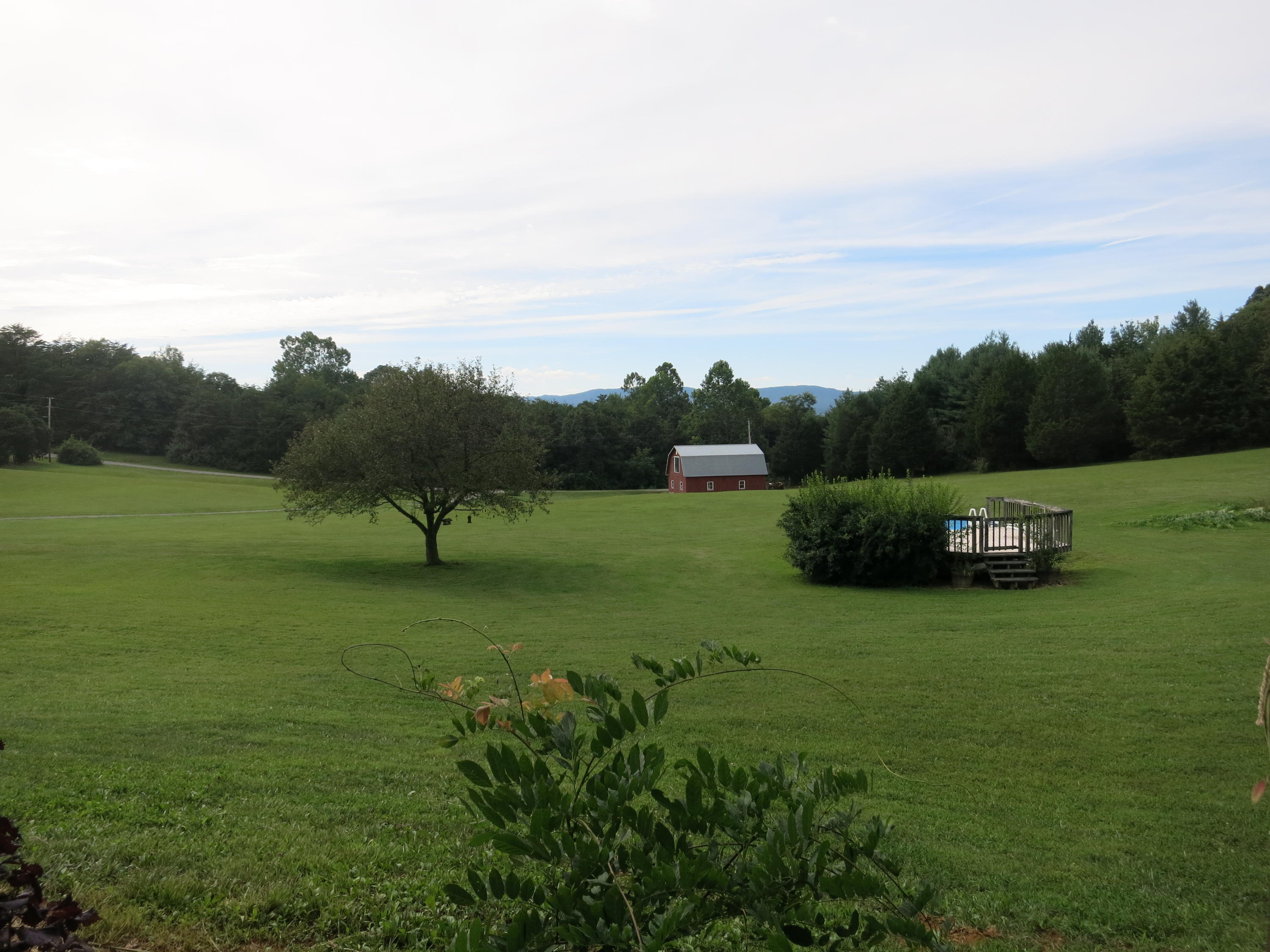 246 Stage Road Buchanan, VA 24066 - Photo 6 of 88 View out front of pool and garage
