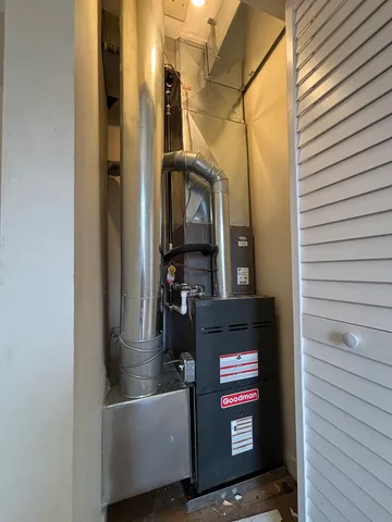 a room with storage and utility