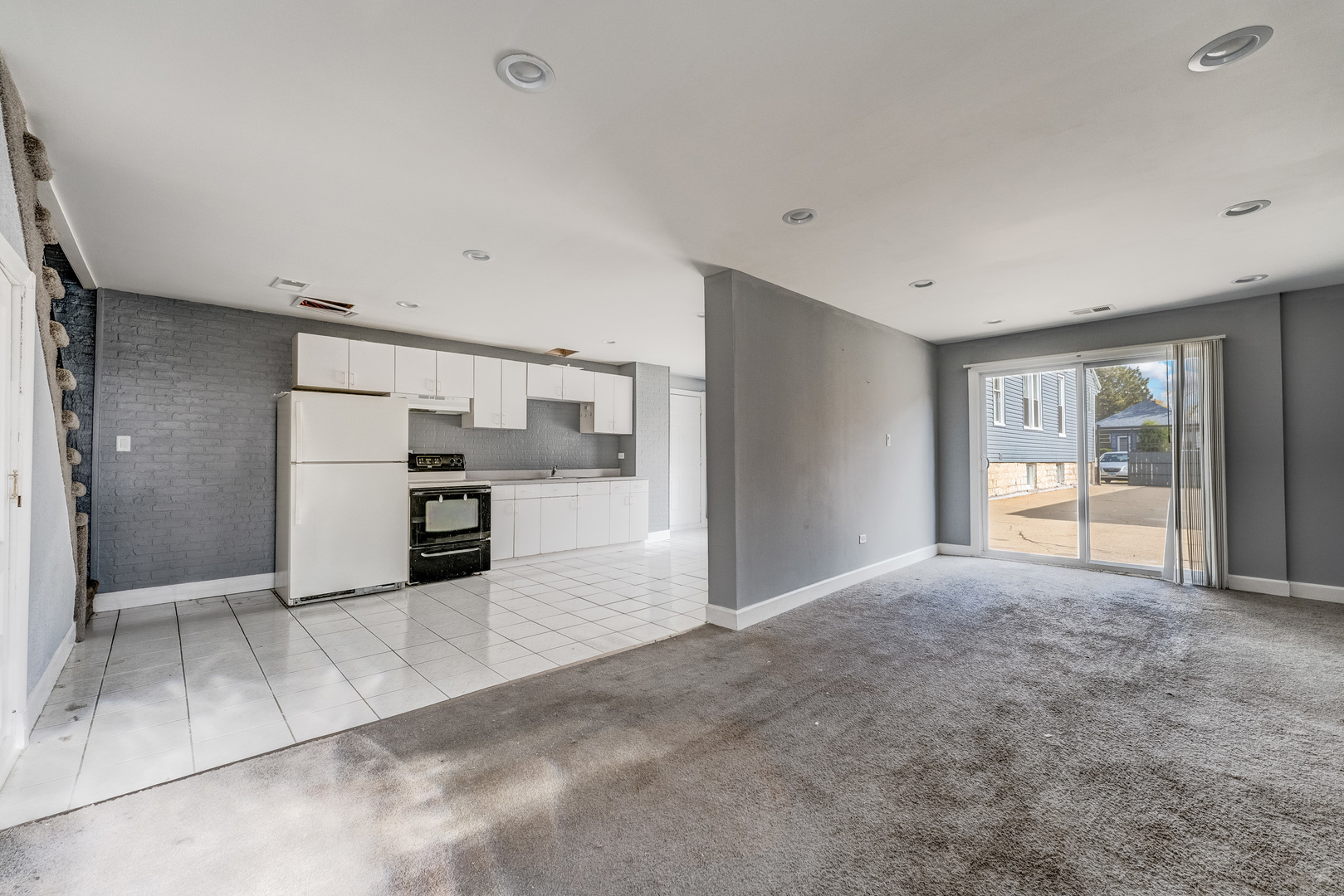 2530 North Neva Avenue Chicago, IL 60707 - Photo 38 of 50 a view of kitchen with refrigerator and more cabinets