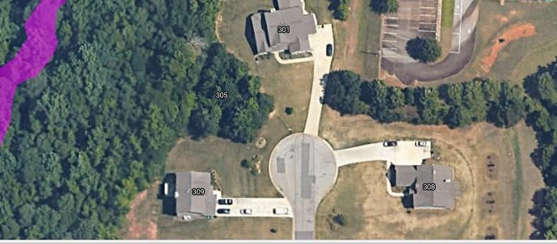 305 Vantage Point Locust Grove, GA 30248 - Photo 15 of 17 an aerial view of a house with a yard and fountain
