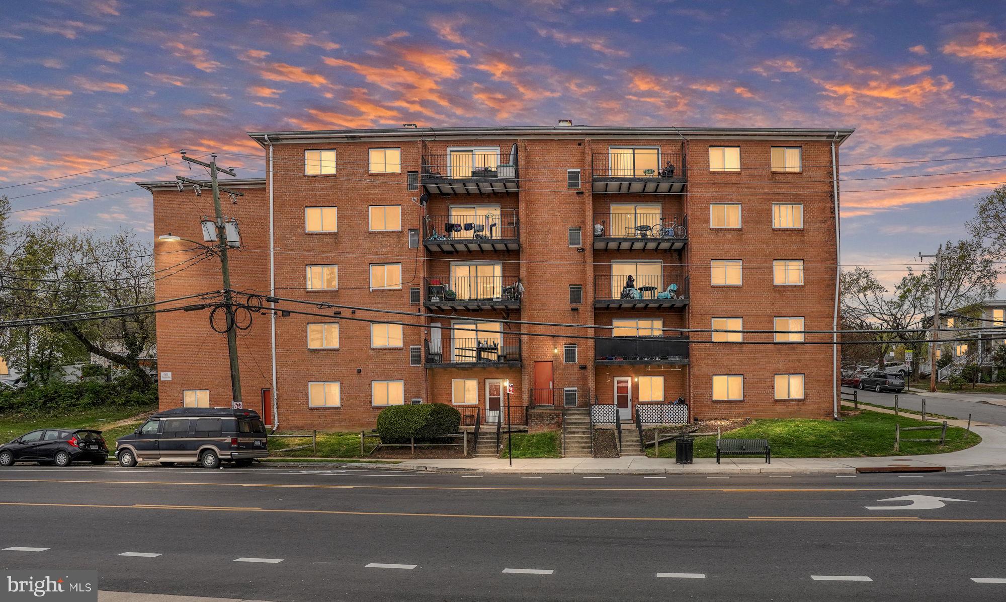 3400 25th Street South, Unit 27 Arlington, VA 22206 - Photo 2 of 41 Balcony view onto Shirlington Rd (street view)