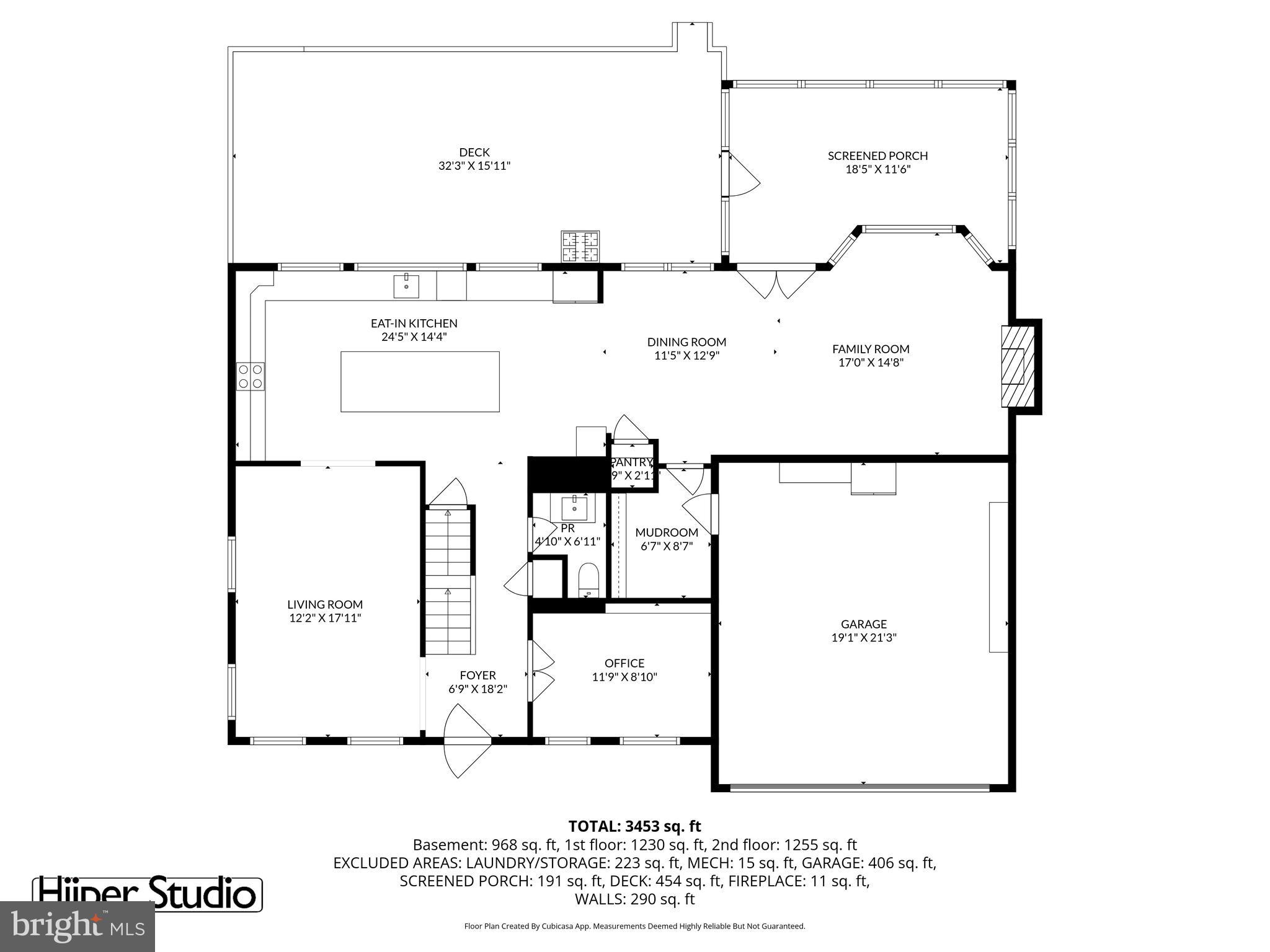 11910 Winstead Lane Reston, VA 20194 - Photo 78 of 80 Main Level Floor Plan