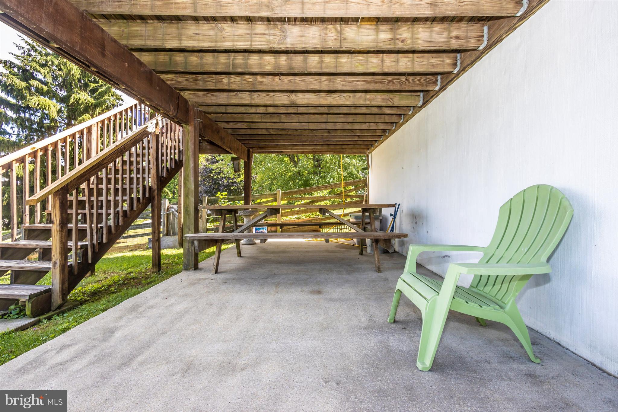 2798 Rachele Court Manchester, MD 21102 - Photo 27 of 42 Covered Patio off Lower Level Family Room