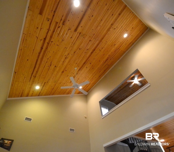 32700 Steelwood Ridge Road, Unit B Loxley, AL 36551 - Photo 9 of 25 Gorgeous pine ceilings throughout the unit