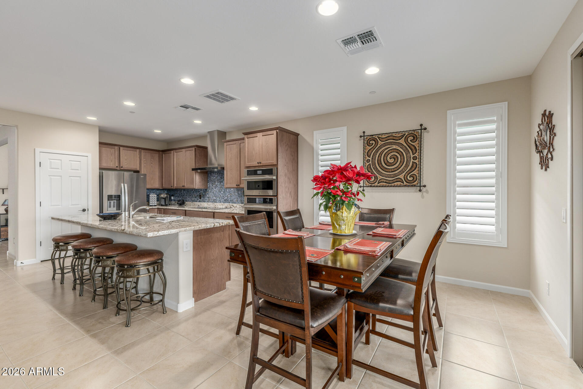 18325 East Spring Valley Court Rio Verde, AZ 85263 - Photo 21 of 50 a view of a dining room kitchen and a window