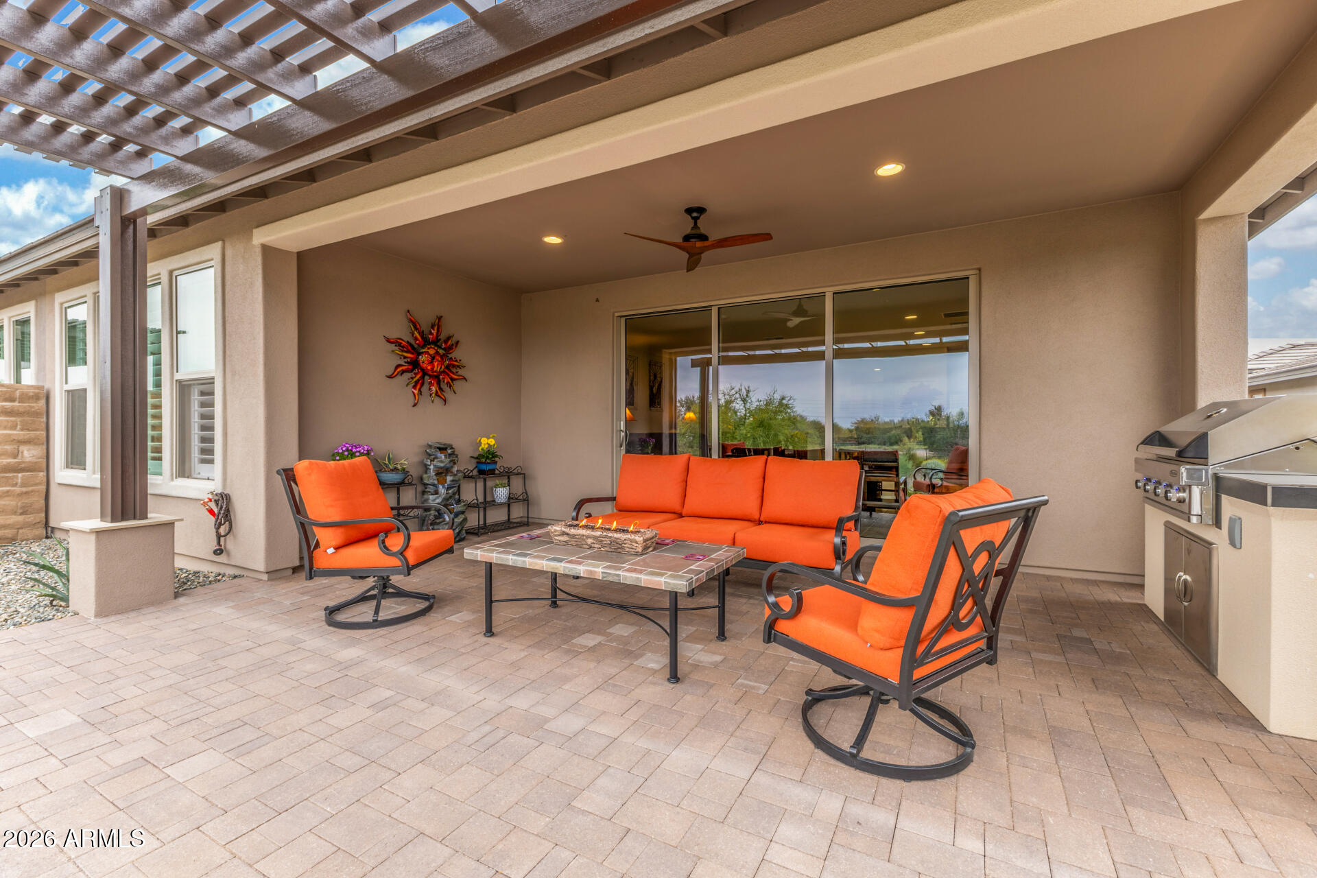 18325 East Spring Valley Court Rio Verde, AZ 85263 - Photo 38 of 50 a outdoor living space with furniture