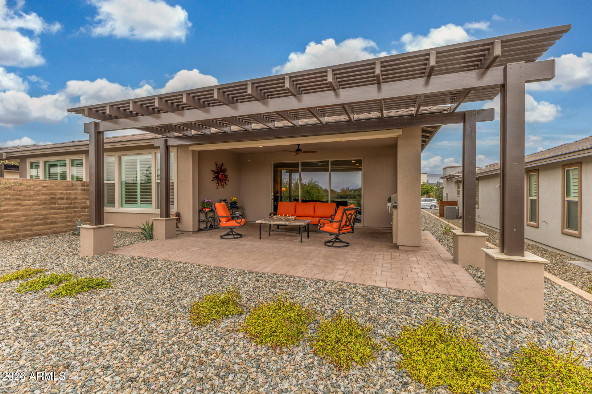 18325 East Spring Valley Court Rio Verde, AZ 85263 - Photo 43 of 50 a view of a car park in front of house