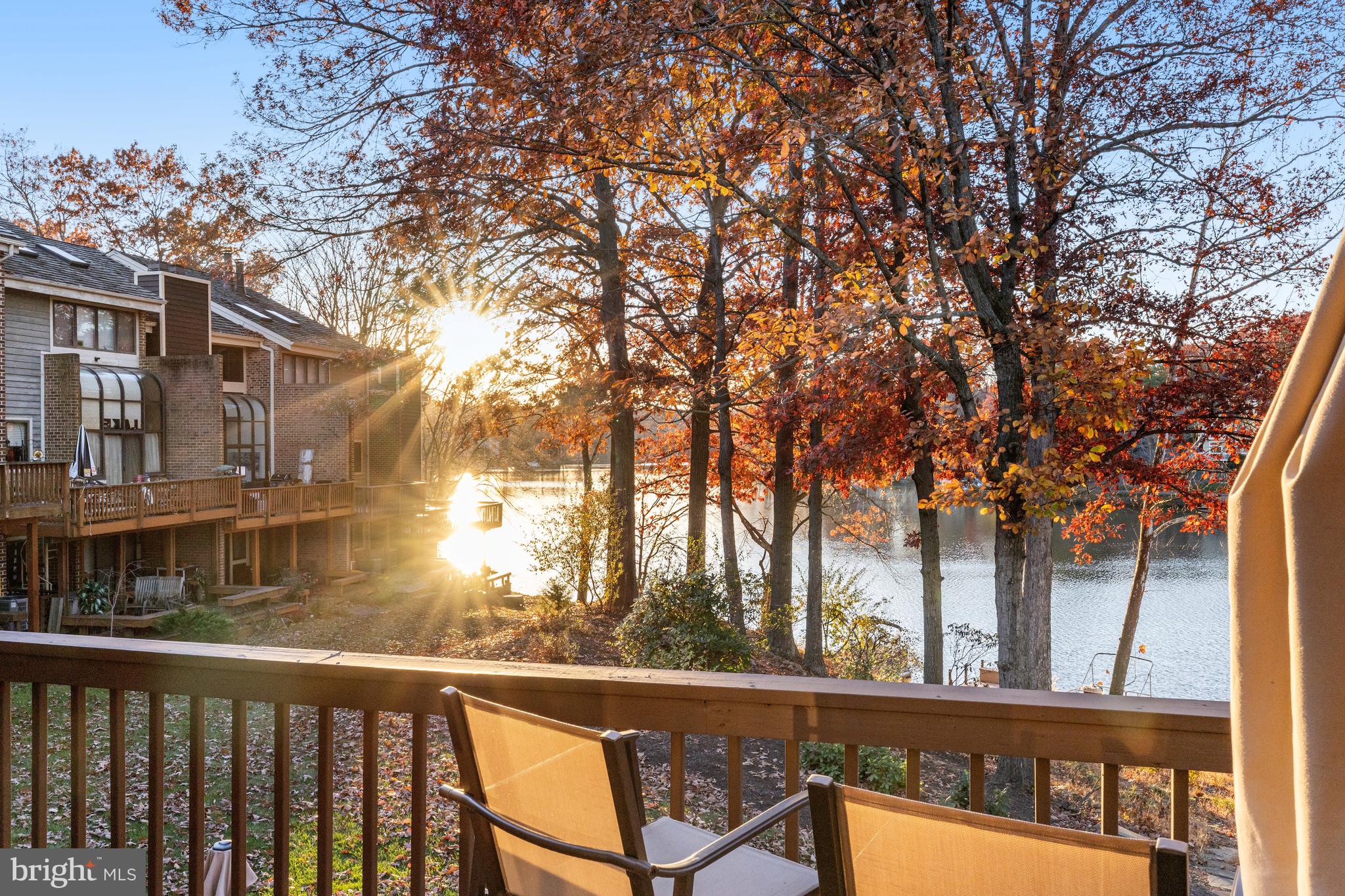 11010 Thrush Ridge Road Reston, VA 20191 - Photo 66 of 87 Beautiful sunset light from the main level deck.
