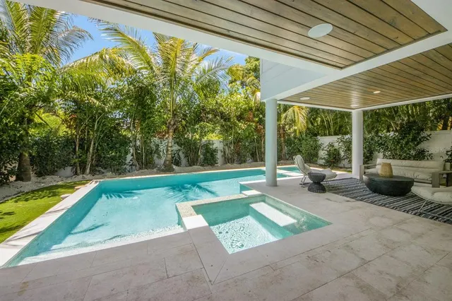 an aerial view of a city with lots of residential buildings