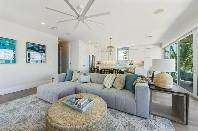 a kitchen with a table and chairs in it