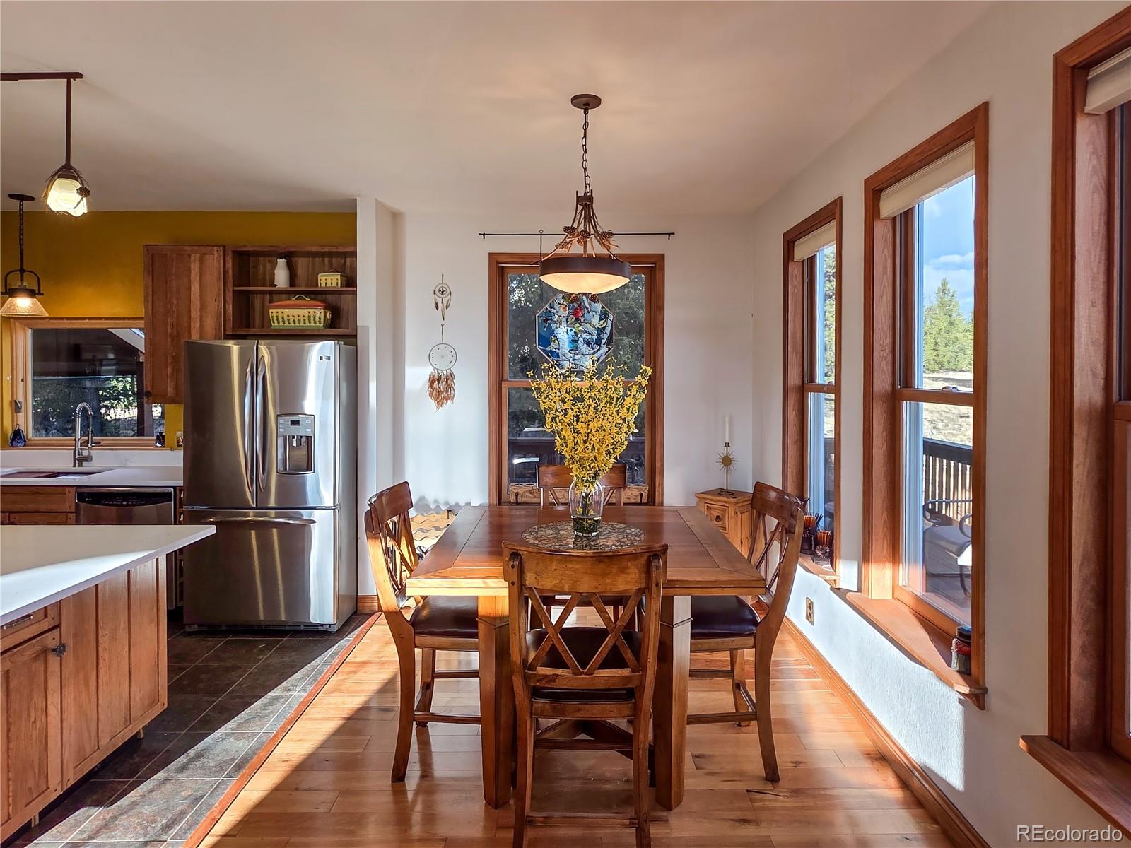 2020 Mullenville Road Fairplay, CO 80440 - Photo 22 of 49 a dining room with furniture and window