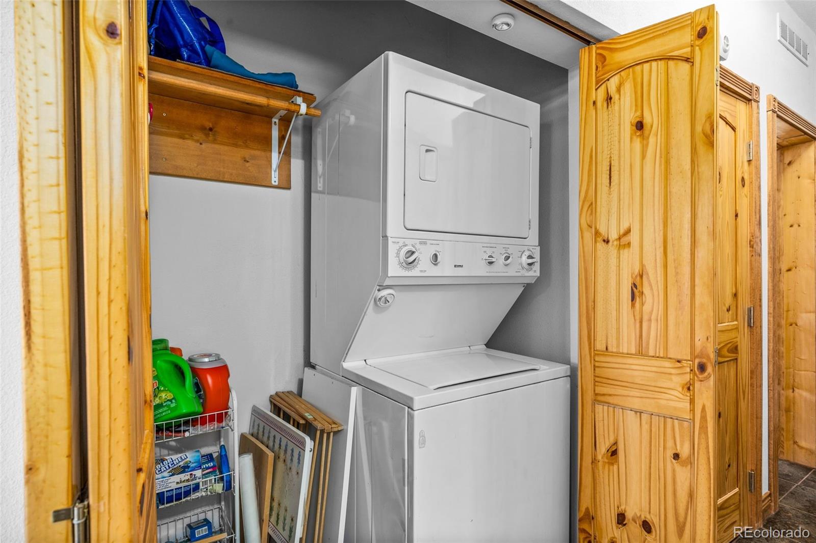 2020 Mullenville Road Fairplay, CO 80440 - Photo 28 of 49 a utility room with dryer and washer
