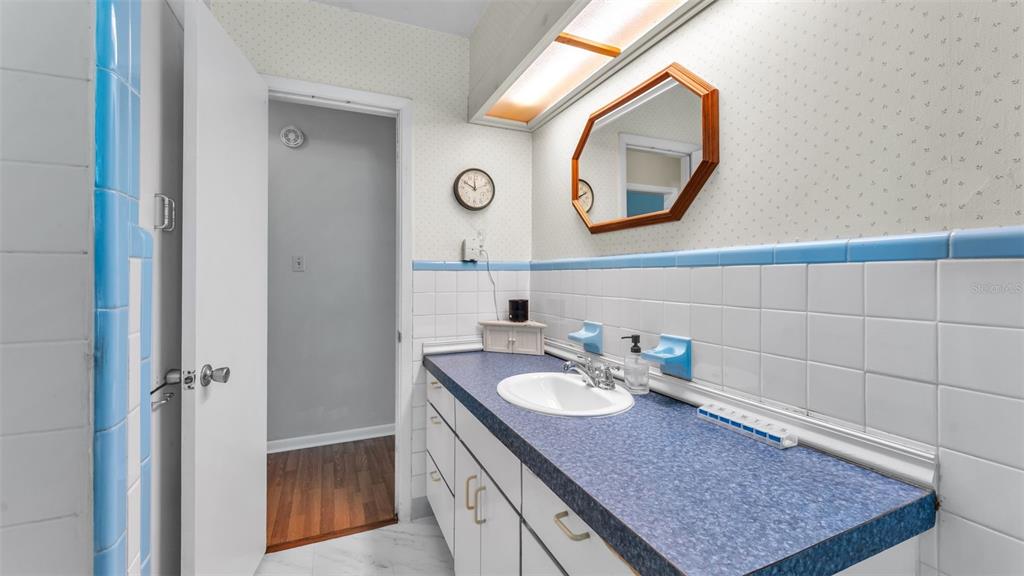 115 Morrow Circle Brandon, FL 33510 - Photo 10 of 48 a bathroom with a sink and a mirror