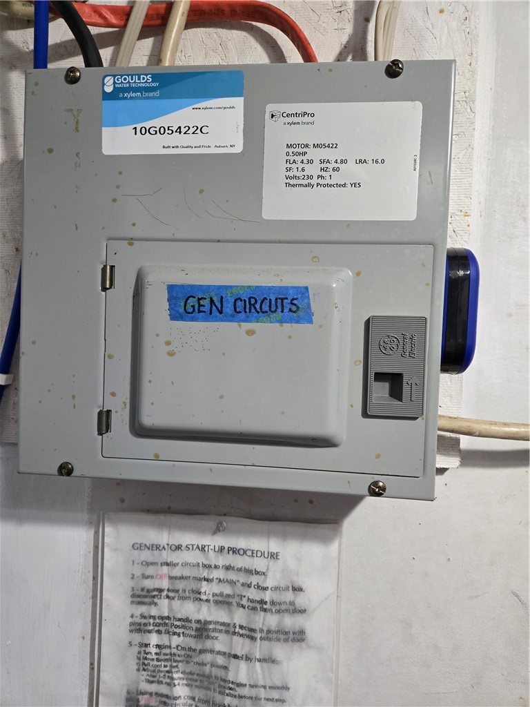 1722 Strong Road Victor, NY 14564 - Photo 28 of 33 Panel connection for Generator which stays with pr