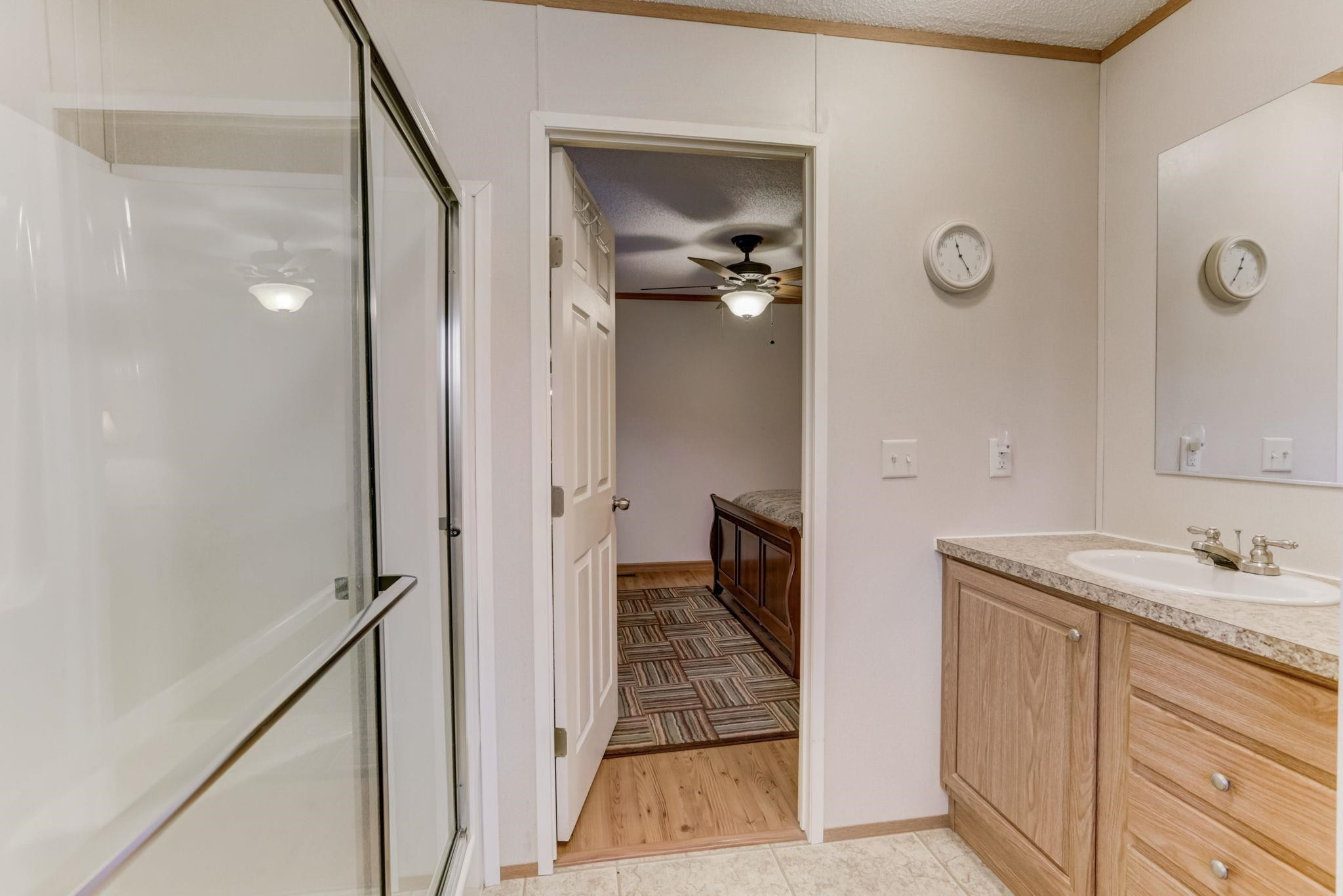 257 Marvin Gill Road Roxboro, NC 27574 - Photo 9 of 34 a bathroom with a sink and a mirror