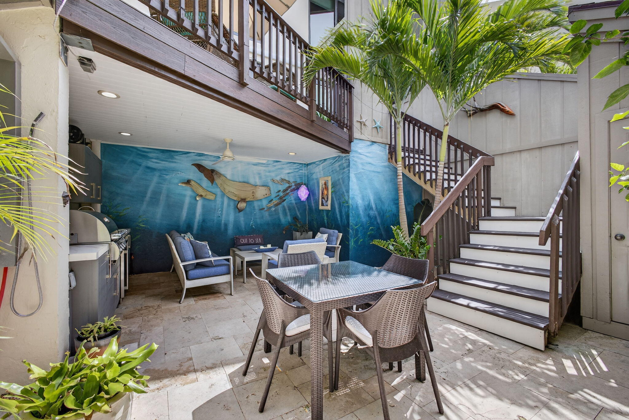 1605 Highway 1, Unit 14E Jupiter, FL 33477 - Photo 21 of 34 Private Tropical Outdoor Living Oasis