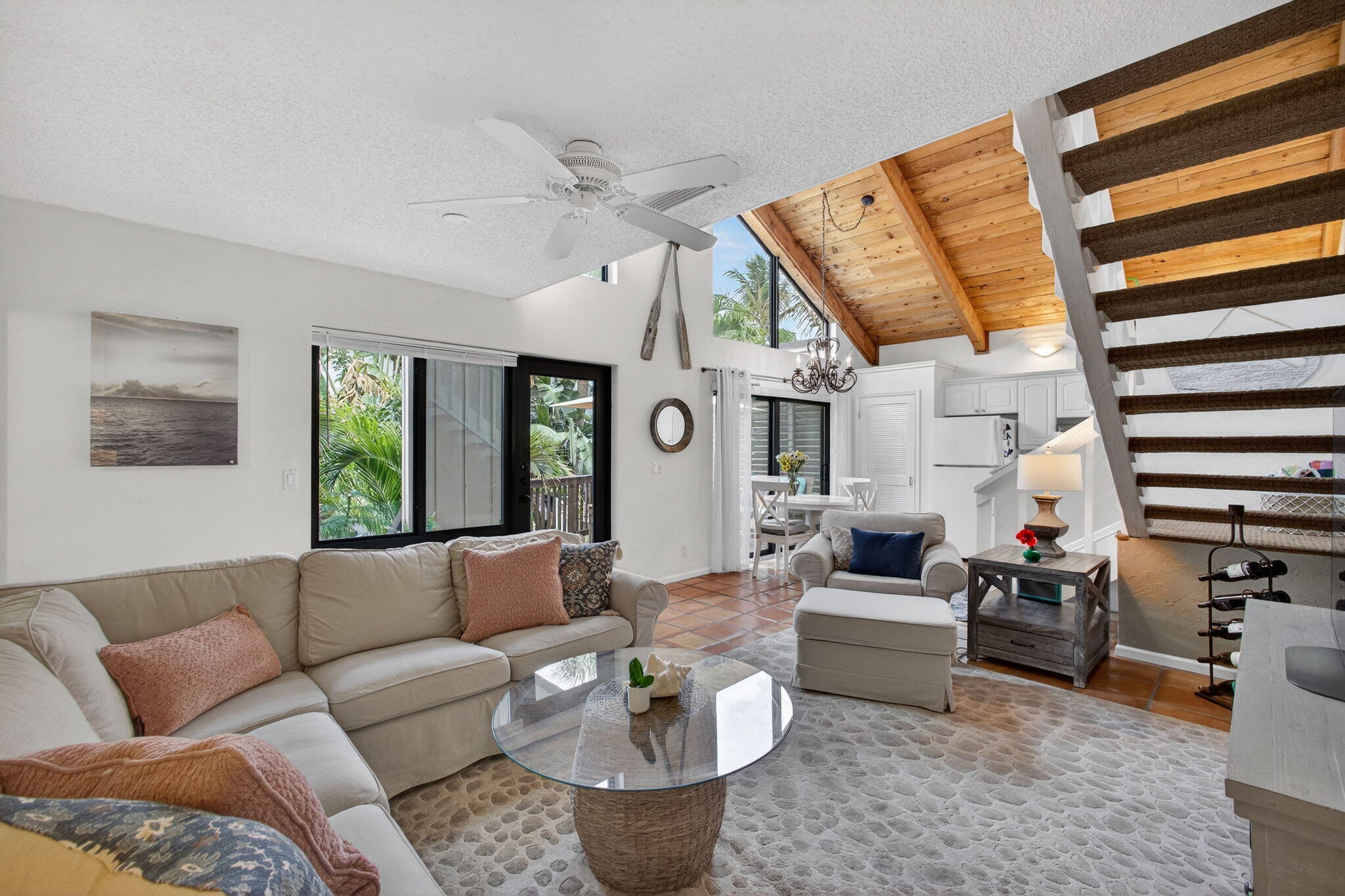 1605 Highway 1, Unit 14E Jupiter, FL 33477 - Photo 5 of 34 Airy living space with coastal character