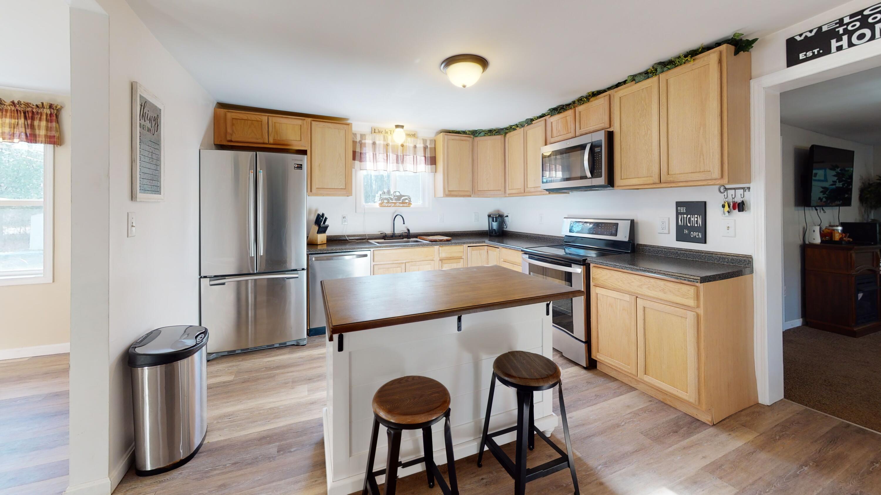 659 Quaker Ridge Road Leeds, ME 04263 - Photo 9 of 75 659-Quaker-Ridge-Rd-Leeds-Maine-Kitchen