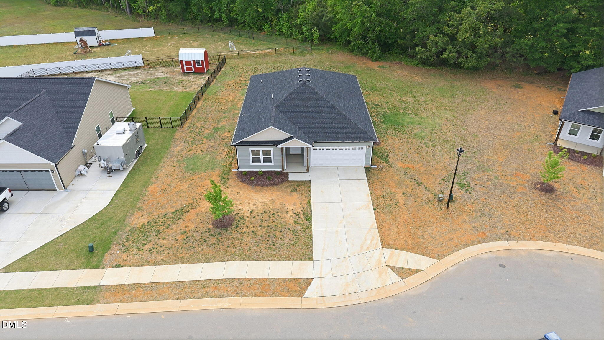 161 Tupelo Dr Spring Spring Hope, NC 27882 - Photo 5 of 28 a picture of a lake view