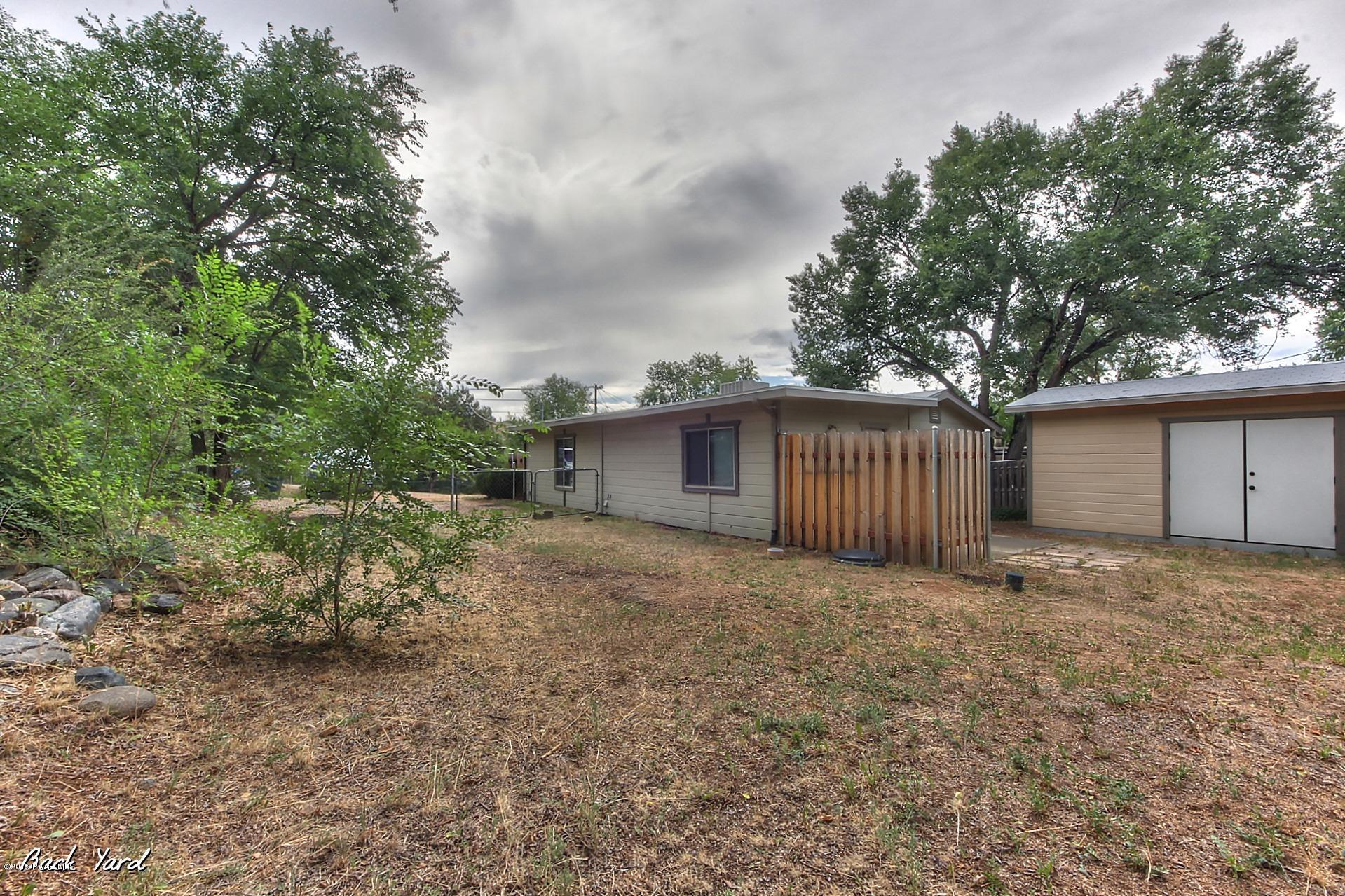 535 South Overland Road Prescott, AZ 86303 - Photo 23 of 28 Back Yard Pic 1