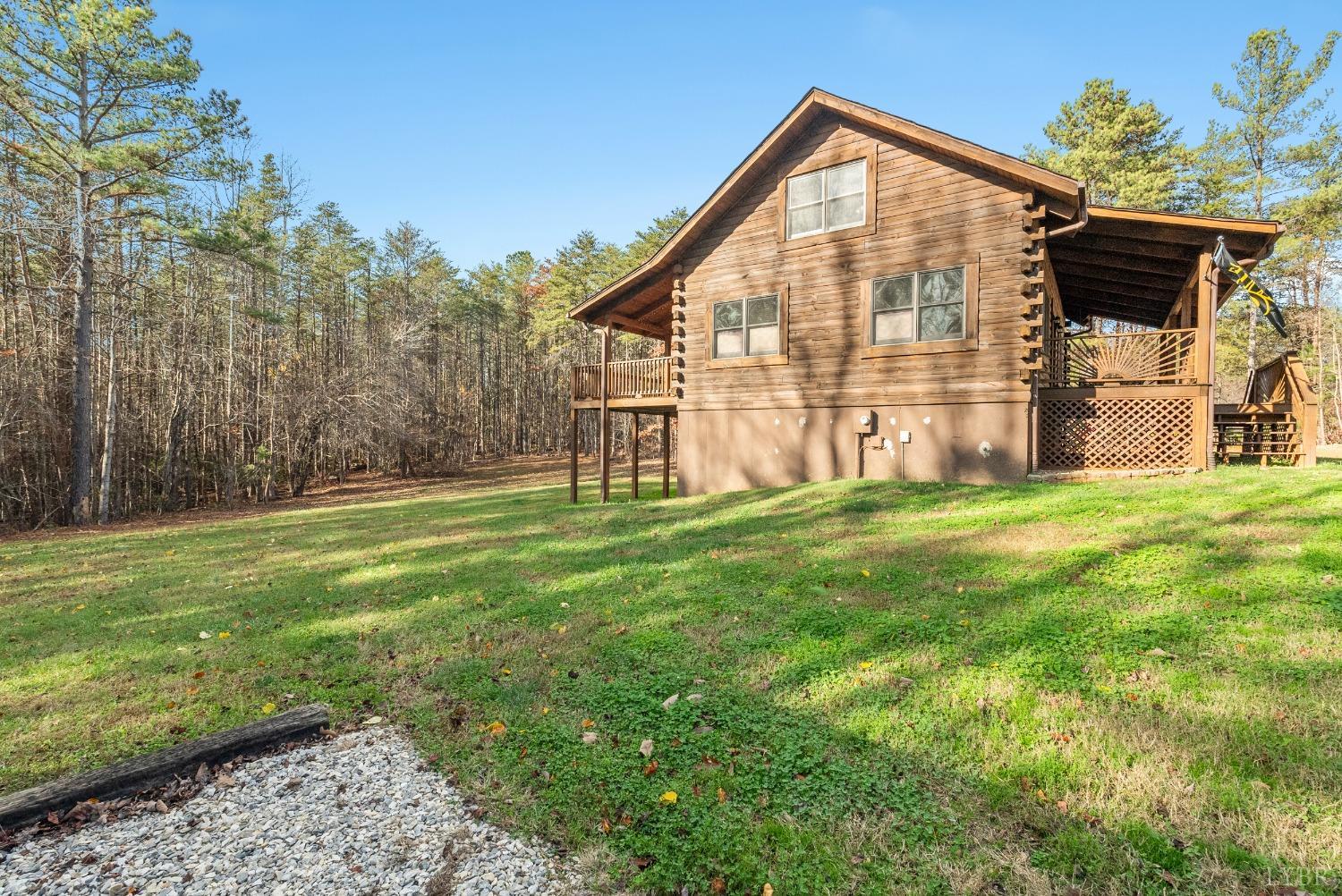 1069 Vineyard Road Spout Spring, VA 24538 - Photo 47 of 60 a view of a house with a yard