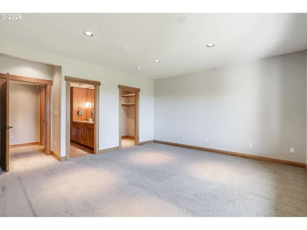 a view of empty room