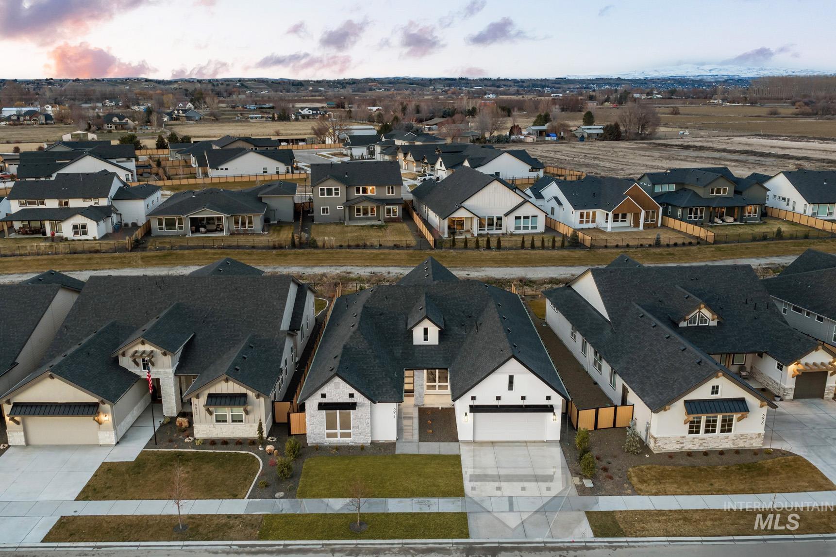 6954 Saddle Bred Way Star, ID 83669 - Photo 2 of 50 Aerial view of residential area
