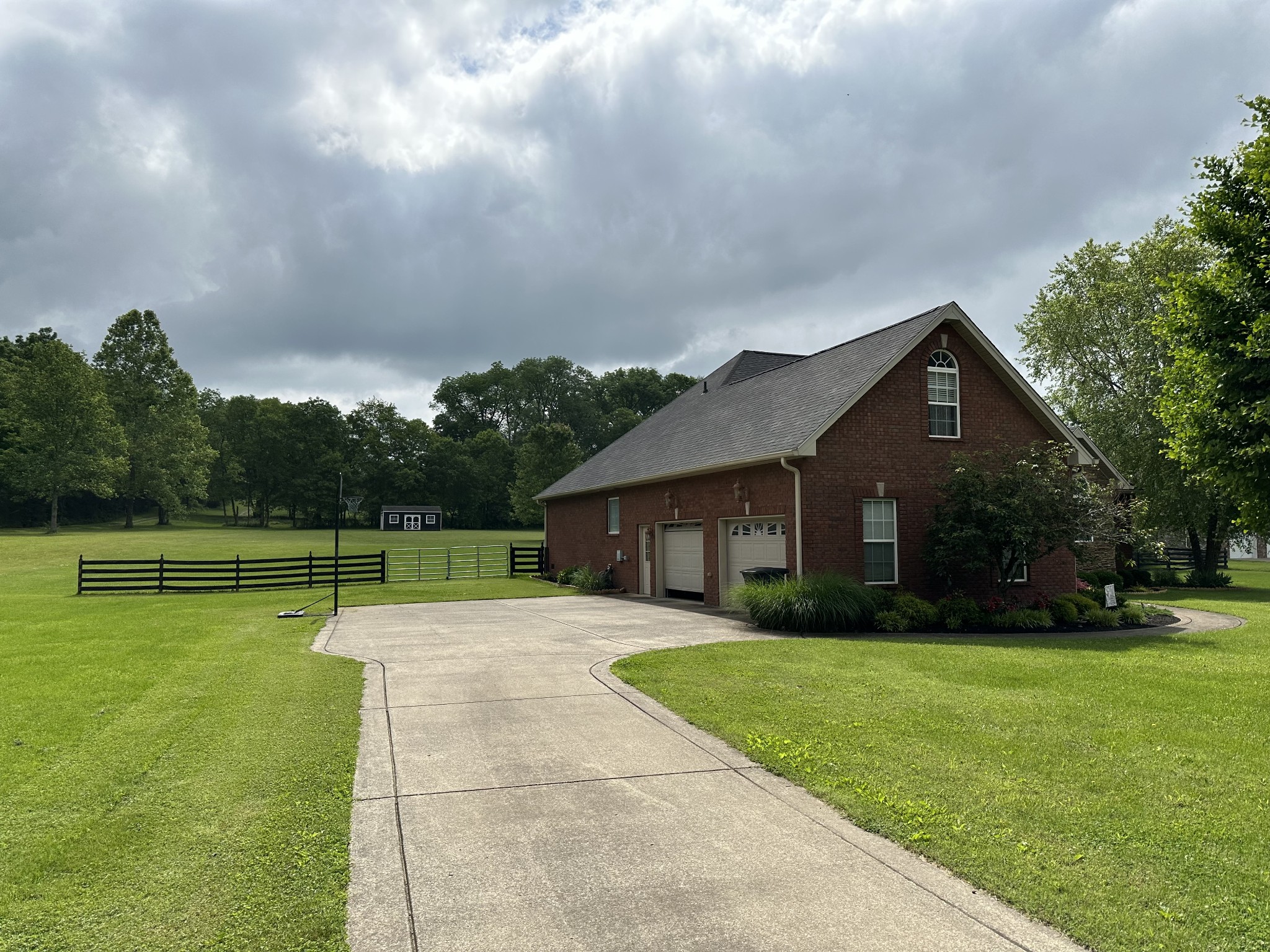 252 County House Hollow Road Cottontown, TN 37048 - Photo 44 of 50 a view of a house with a big yard