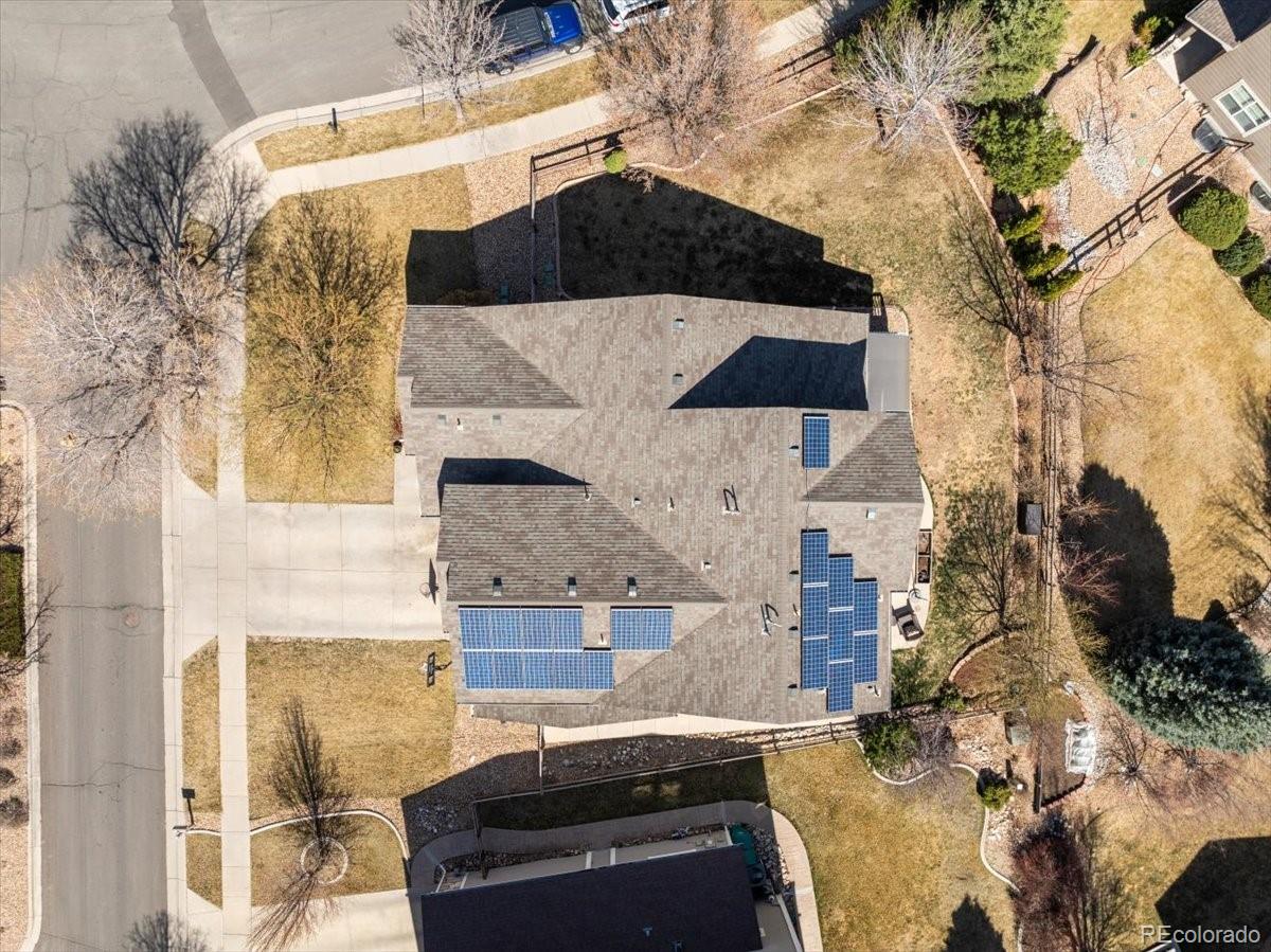 2730 River View Drive Broomfield, CO 80023 - Photo 38 of 48 an aerial view of house with yard