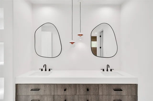 a view of hallway with stairs