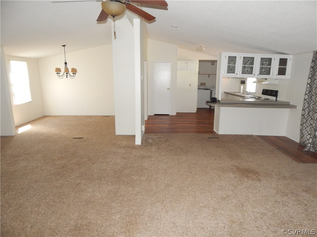 5733 Broad St Road Kents Store, VA 23084 - Photo 5 of 21 a view of kitchen and kitchen with sink