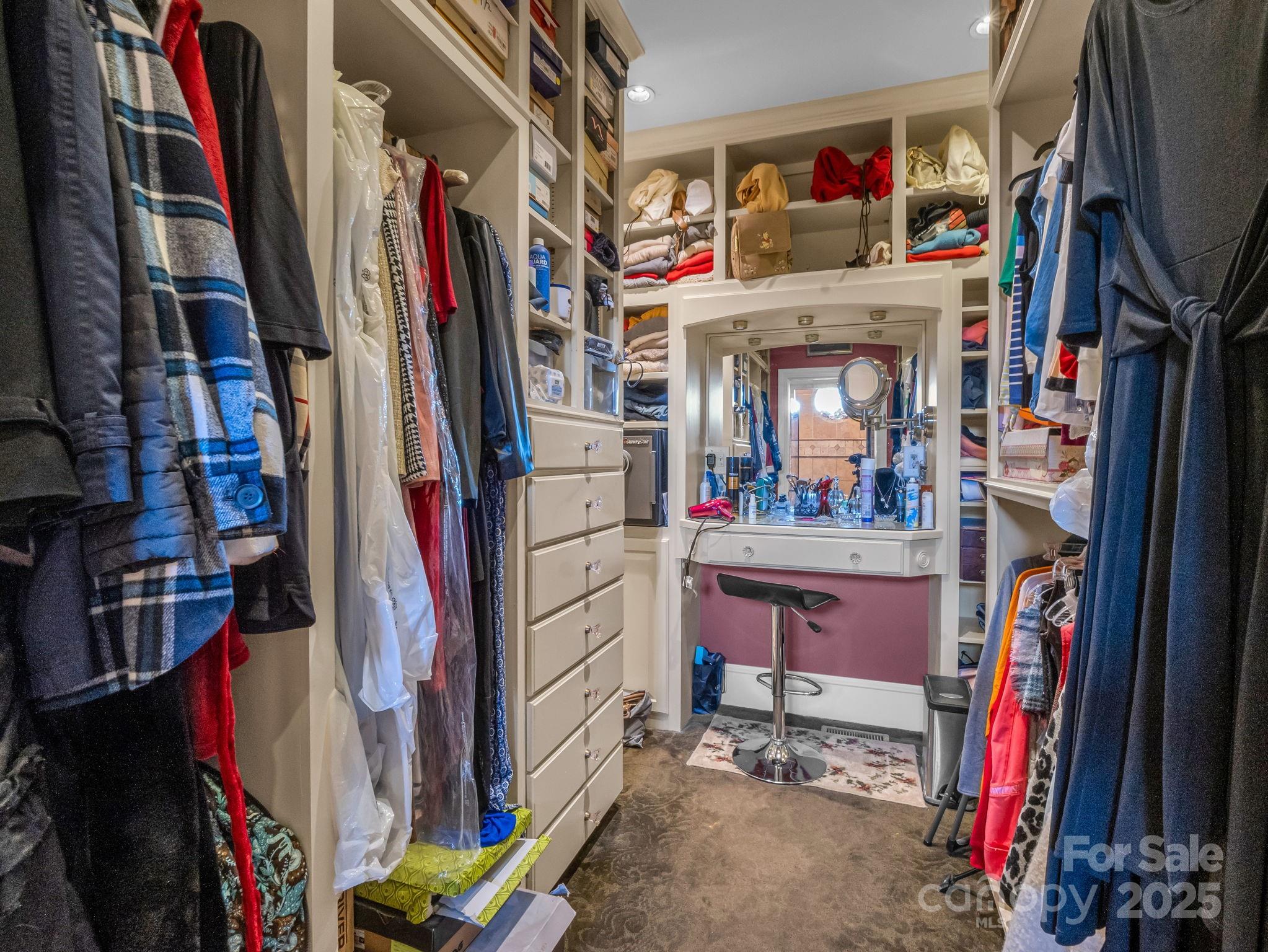 1102 South Mountain Road Bostic, NC 28018 - Photo 23 of 48 a view of a closet with storage