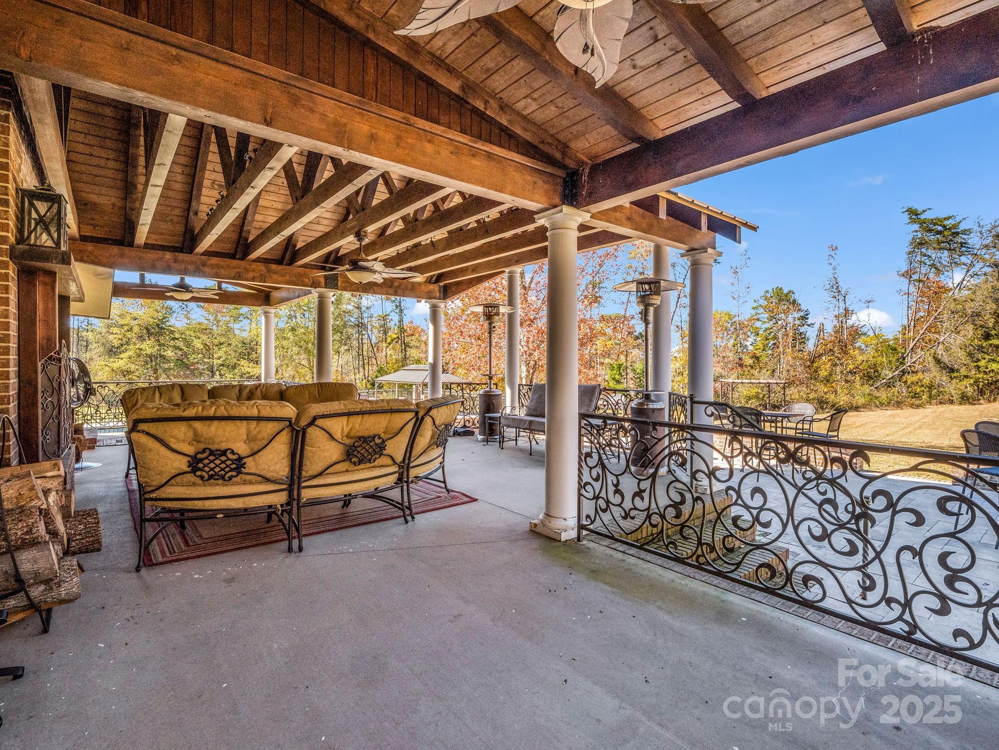 1102 South Mountain Road Bostic, NC 28018 - Photo 41 of 48 a view of outdoor space with wooden floor