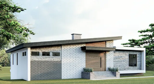 a front view of a house with garage