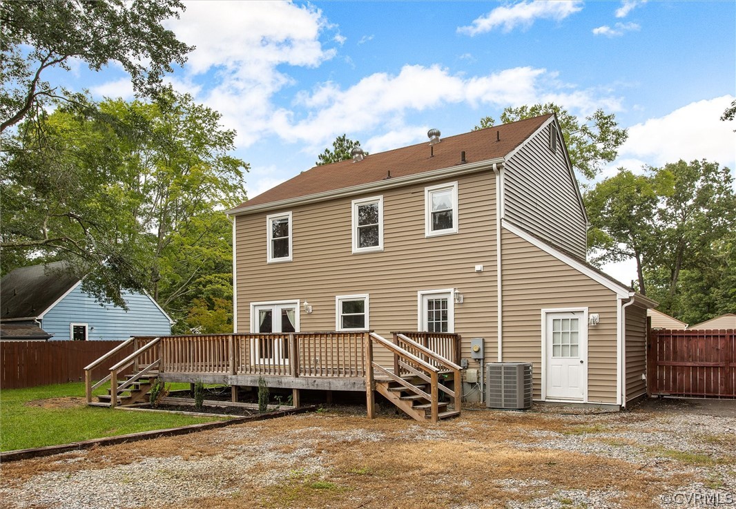 6149 Omo Road North Chesterfield, VA 23234 - Photo 26 of 26 Rear view of home.