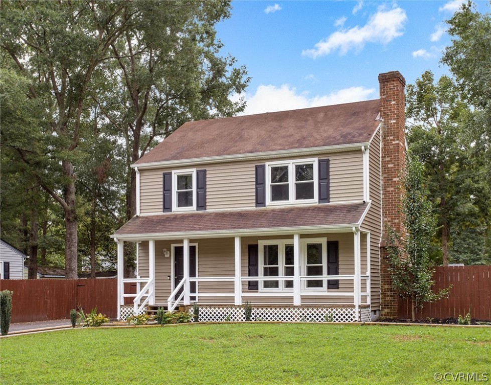 6149 Omo Road North Chesterfield, VA 23234 - Photo 3 of 26 Charming home with full front porch.