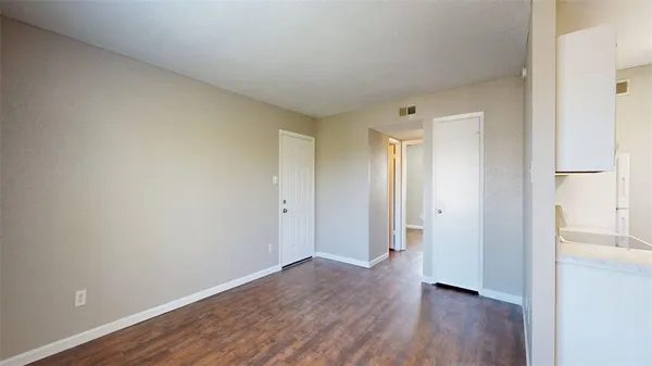 a backyard of a house